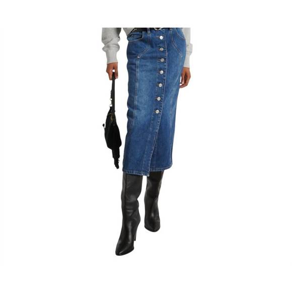 NEW ISABEL MARANT vandy skirt in blue